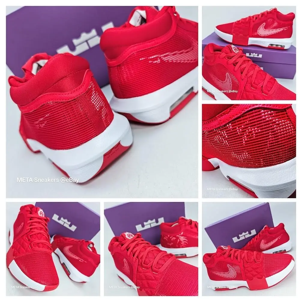 Nike shoes - Nike LeBron Witness - LeBron Witness - FB9944-600 - Red (UPC: 0197598981689) 22