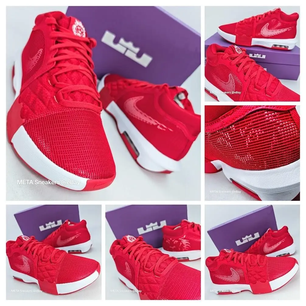 Nike shoes - Nike LeBron Witness - LeBron Witness - FB9944-600 - Red (UPC: 0197598981689) 1