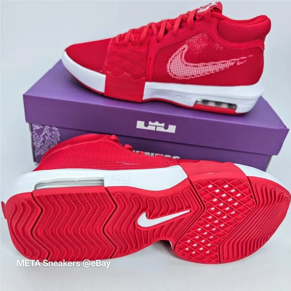 Nike shoes - Nike LeBron Witness - LeBron Witness - FB9944-600 - Red (UPC: 0197598981689) 8