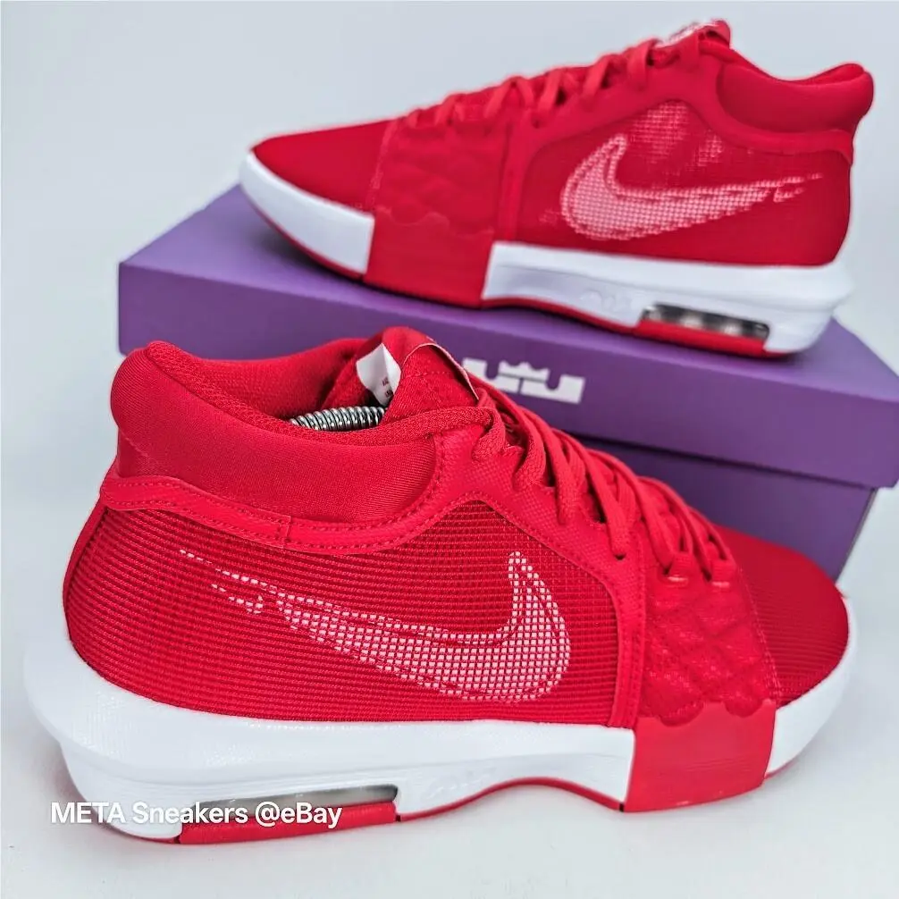 Nike shoes - Nike LeBron Witness - LeBron Witness - FB9944-600 - Red (UPC: 0197598981689) 11