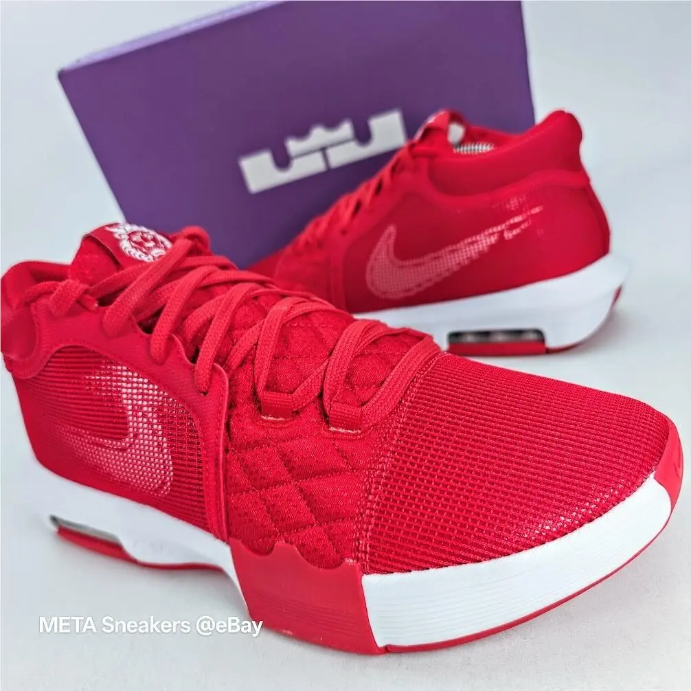 Nike shoes - Nike LeBron Witness - LeBron Witness - FB9944-600 - Red (UPC: 0197598981689) 4