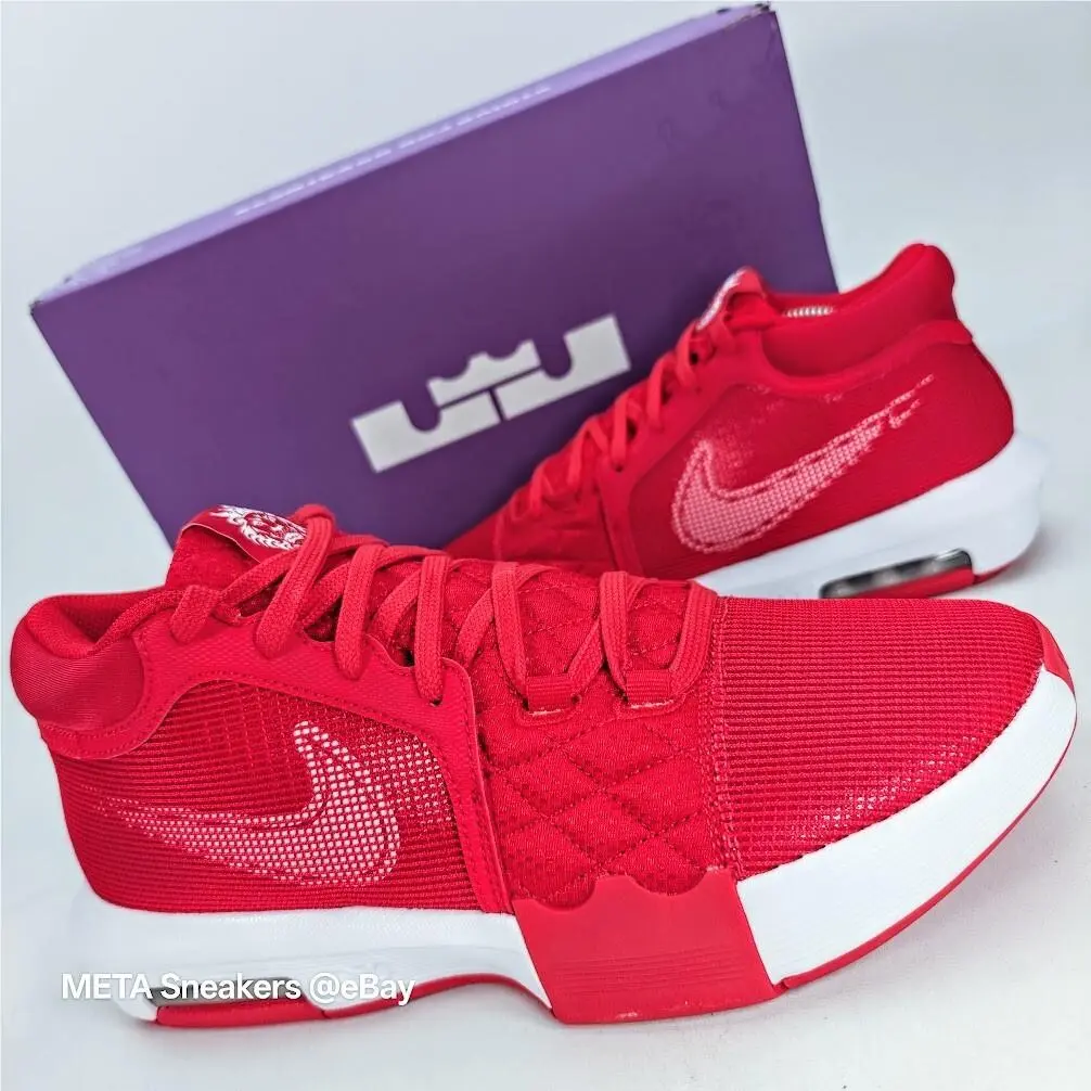 Nike shoes - Nike LeBron Witness - LeBron Witness - FB9944-600 - Red (UPC: 0197598981689) 5
