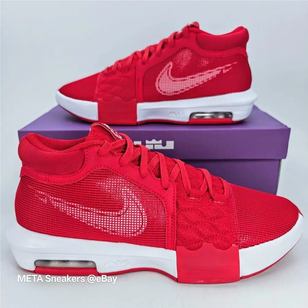 Nike shoes - Nike LeBron Witness - LeBron Witness - FB9944-600 - Red (UPC: 0197598981689) 6