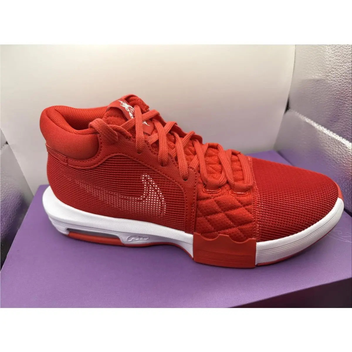 Nike shoes - Nike LeBron Witness - LeBron Witness - FB9944-600 - Red (UPC: 0197598981689) 0