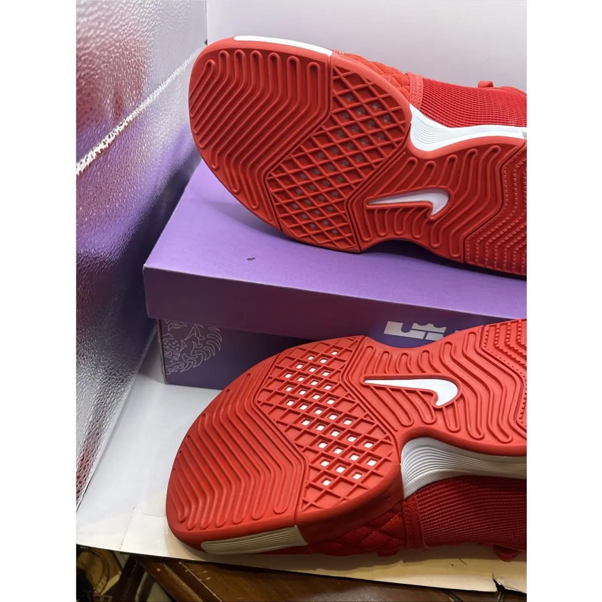 Nike shoes - Nike LeBron Witness - LeBron Witness - FB9944-600 - Red (UPC: 0197598981689) 6