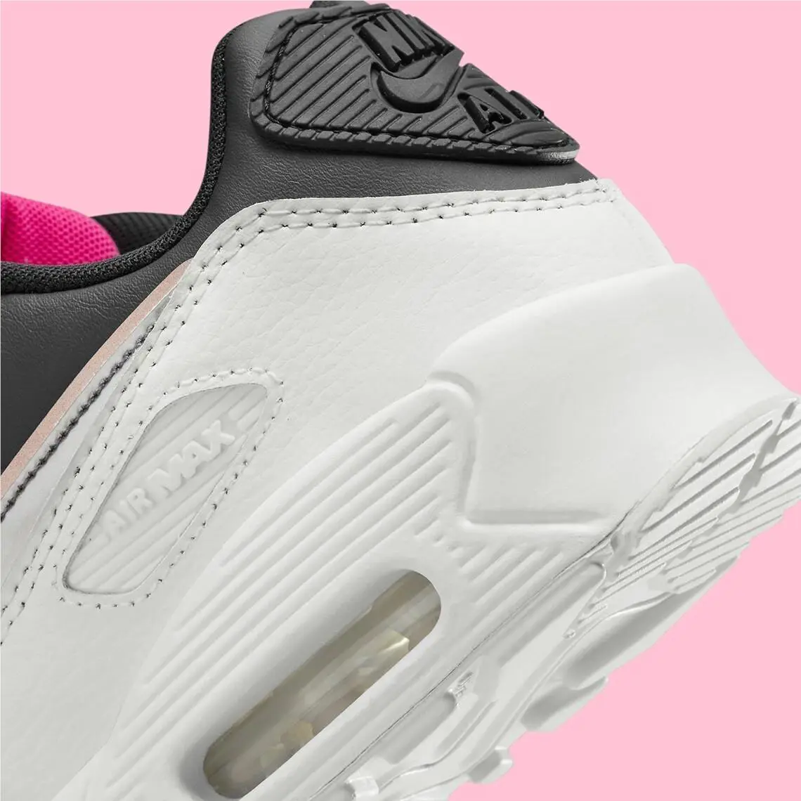 Nike shoes - Nike Air Max 90 SE - Off Noir/Metallic Pewter-black-summit White 4