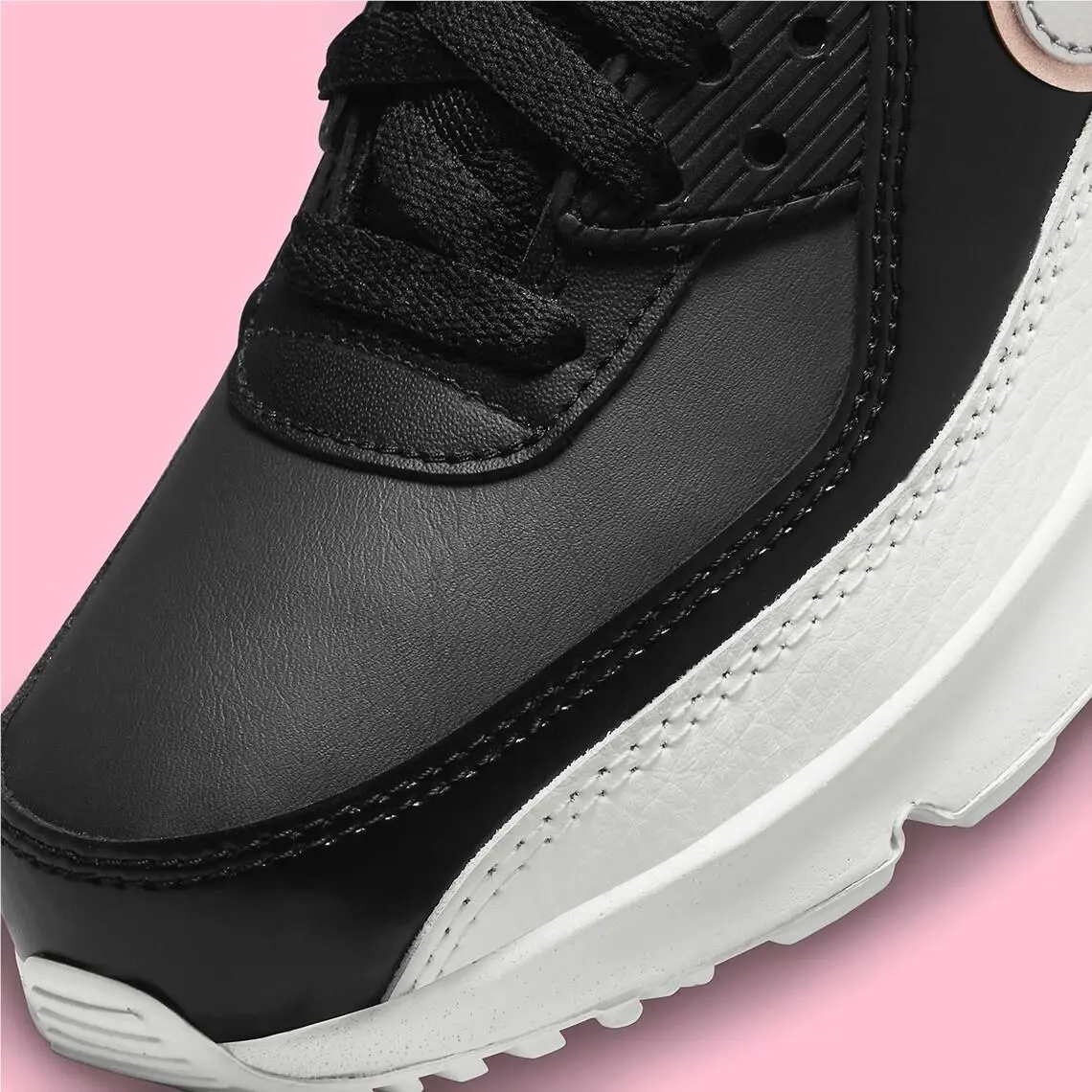 Nike shoes - Nike Air Max 90 SE - Off Noir/Metallic Pewter-black-summit White 3