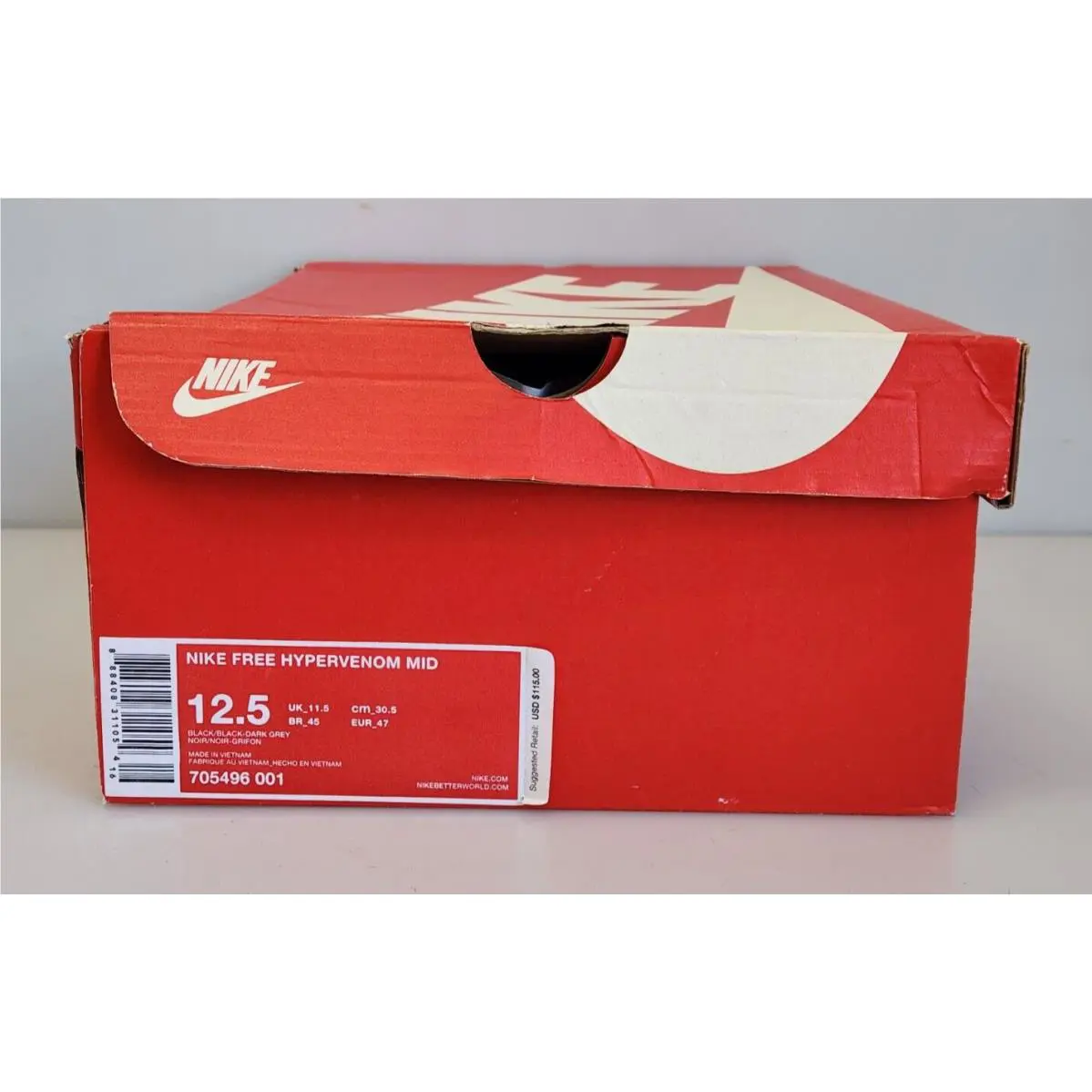 Nike shoes - Nike Free Hypervenom Mid - Free Hypervenom Mid - 705496-001 - Black (UPC: 888408311054) 8
