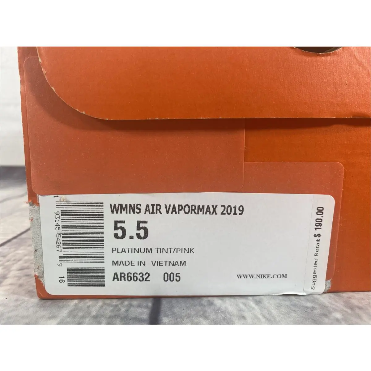 Nike shoes - Vapormax 2019 - Vapormax - Ar6632 - Multicolor 10