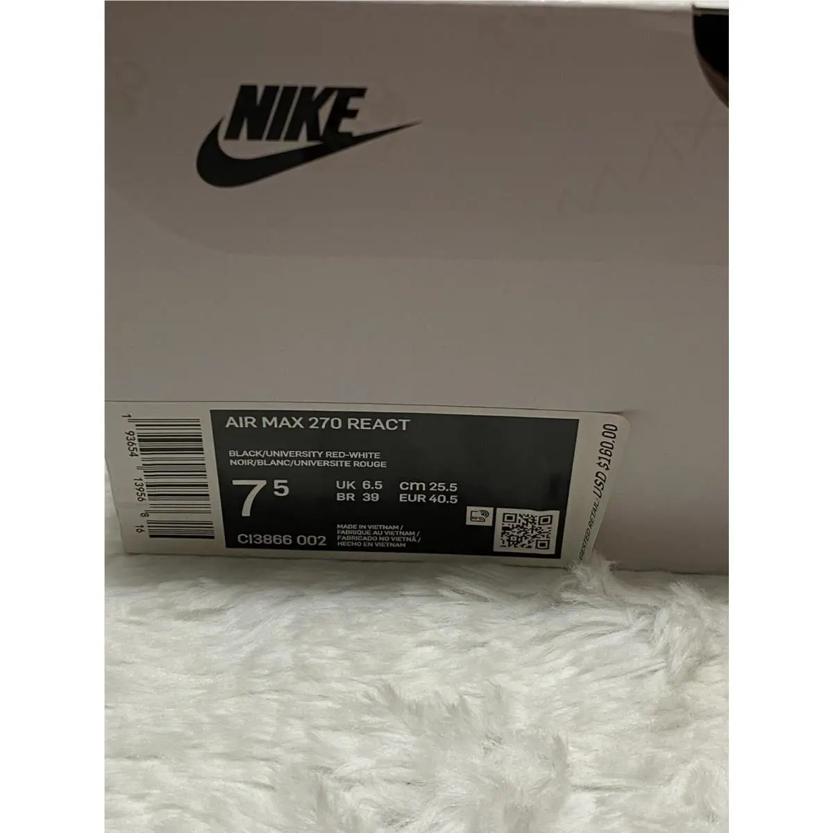 Nike shoes - Nike Air Max 270 - Air Max - CI3866-002 - Red 5
