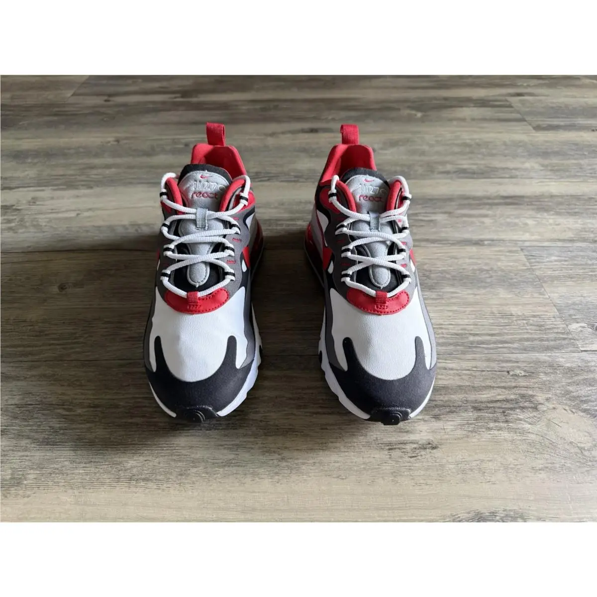 Nike shoes - Nike Air Max 270 React - CI3866-002 - Black/University Red 2