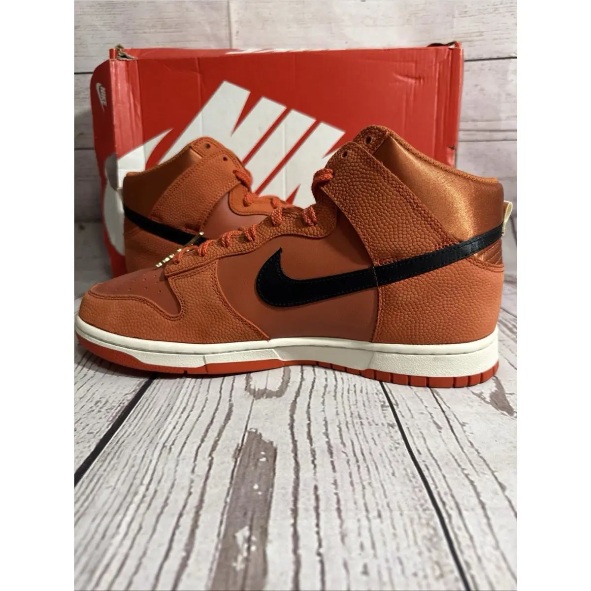 Nike shoes - Nike Dunk High - Dunk High - DH8008-800 - Orange 19