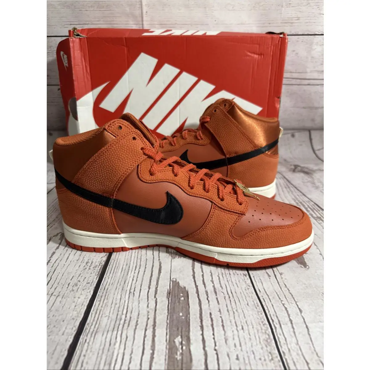 Nike shoes - Nike Dunk High - Dunk High - DH8008-800 - Orange 4