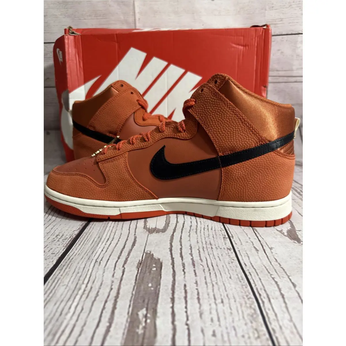 Nike shoes - Nike Dunk High - Dunk High - DH8008-800 - Orange 5