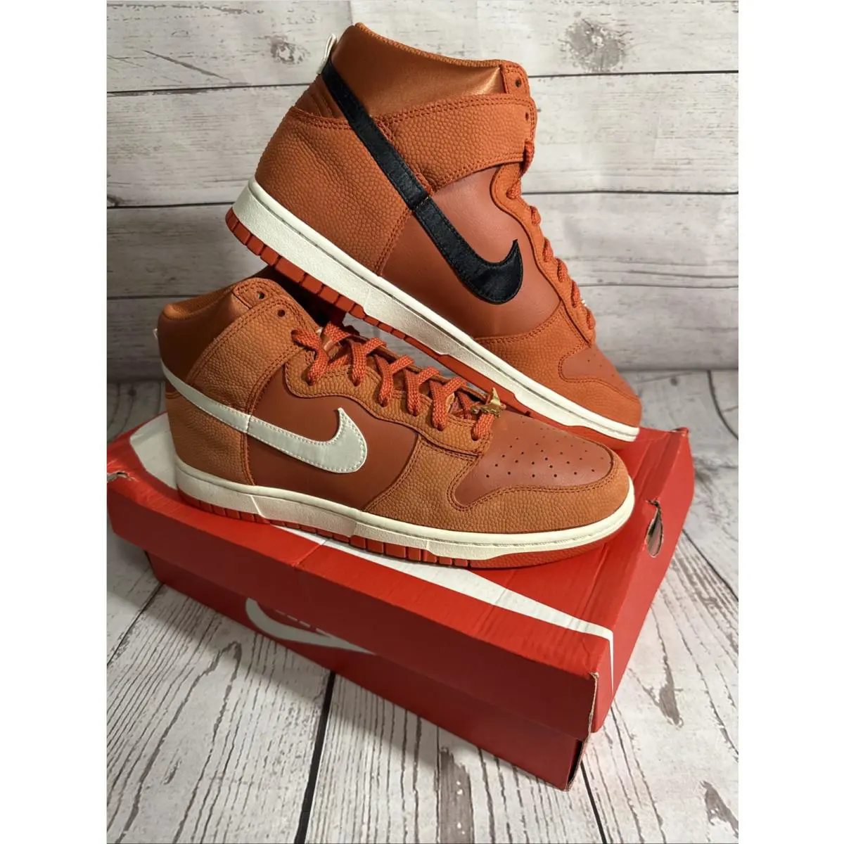Nike shoes - Nike Dunk High - Dunk High - DH8008-800 - Orange 8