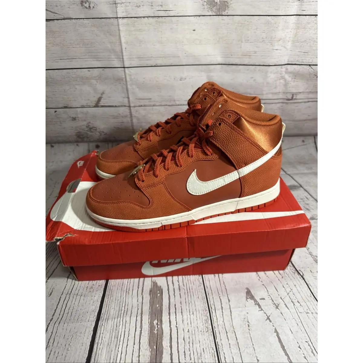 Nike shoes - Nike Dunk High - Dunk High - DH8008-800 - Orange 21