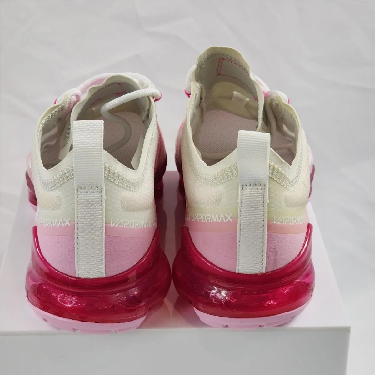 Nike shoes - Nike Air VaporMax 2019 - Air VaporMax - AR6632-105 - Summit White, Pink Rise (UPC: 193149703960) 5