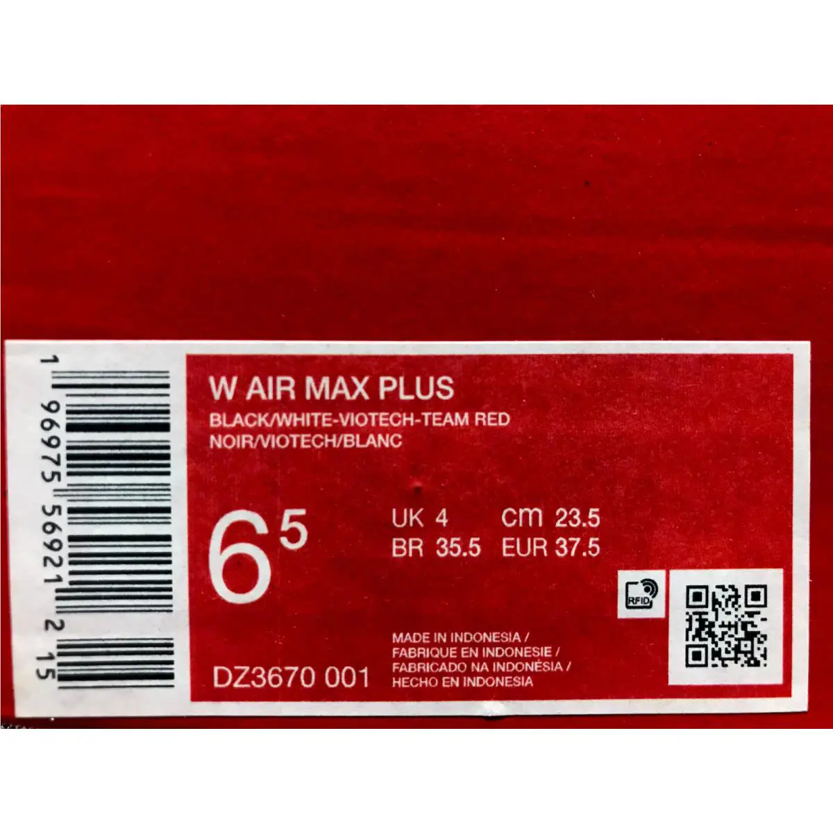 Nike shoes - Nike Air Max Plus - Air Max Plus - DZ3670-001 - Black (UPC: 196975569212) 3