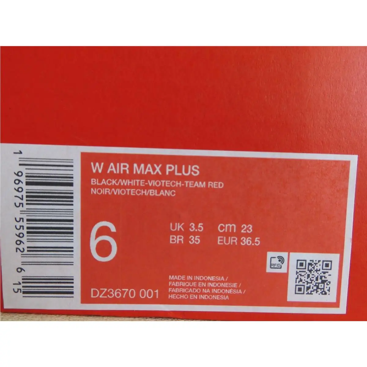 Nike shoes - Nike Air Max Plus - Air Max Plus - Dz3670-001 - Black (UPC: 196975559626) 3