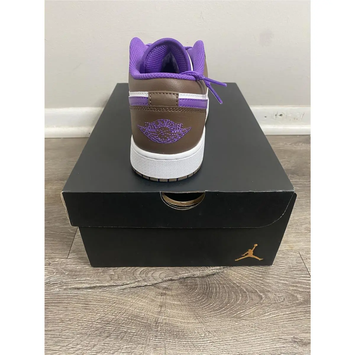 Nike shoes - Jordan Jumpman - Jumpman - Purple/brown/white 4
