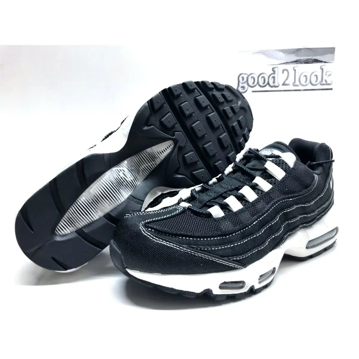 Nike shoes - Nike Air Max 95 ID - DM1181991 - Black (UPC: 195238594060) 0