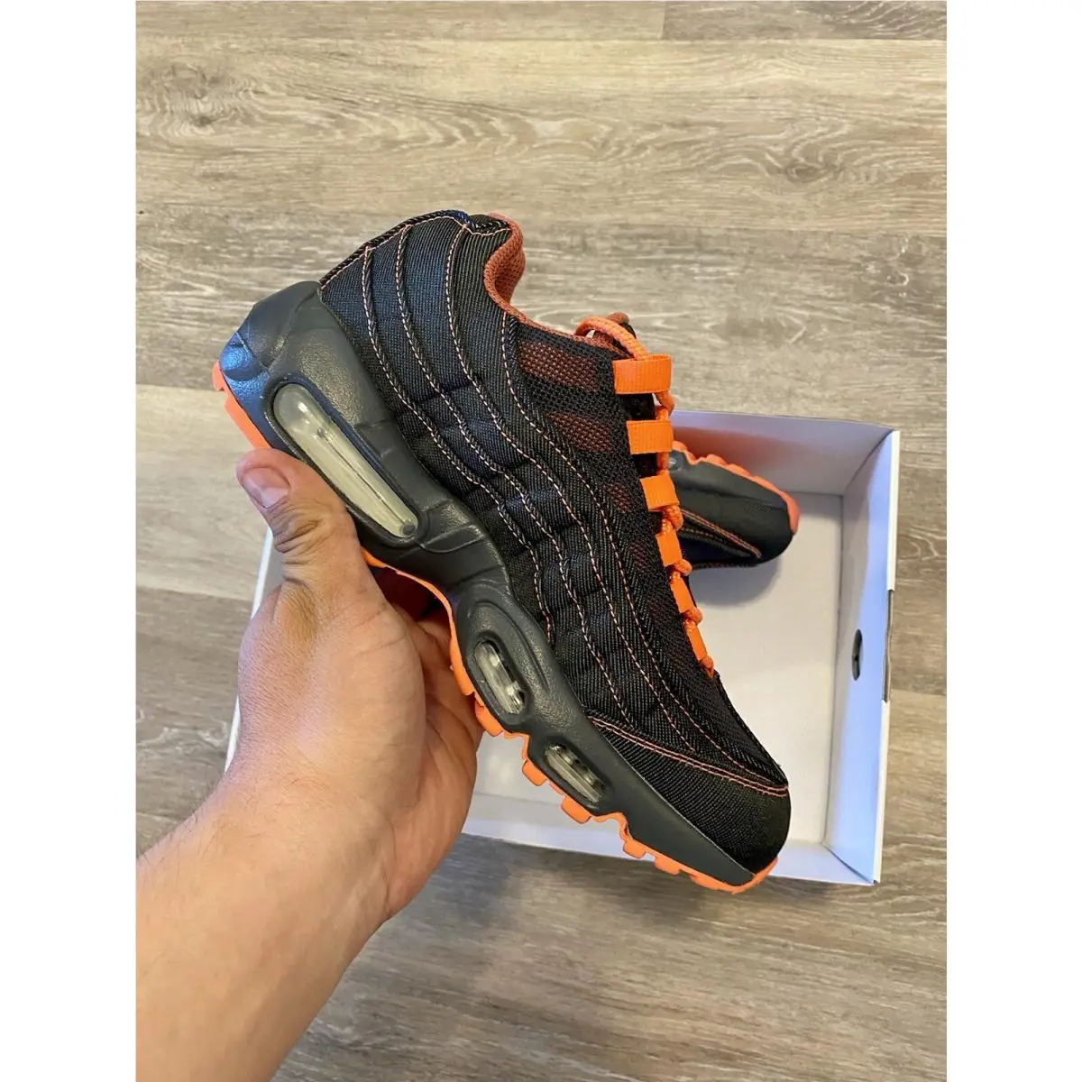 Nike shoes - Nike Air Max  95 - Air Max - DM1181-991 - Black-Orange 8