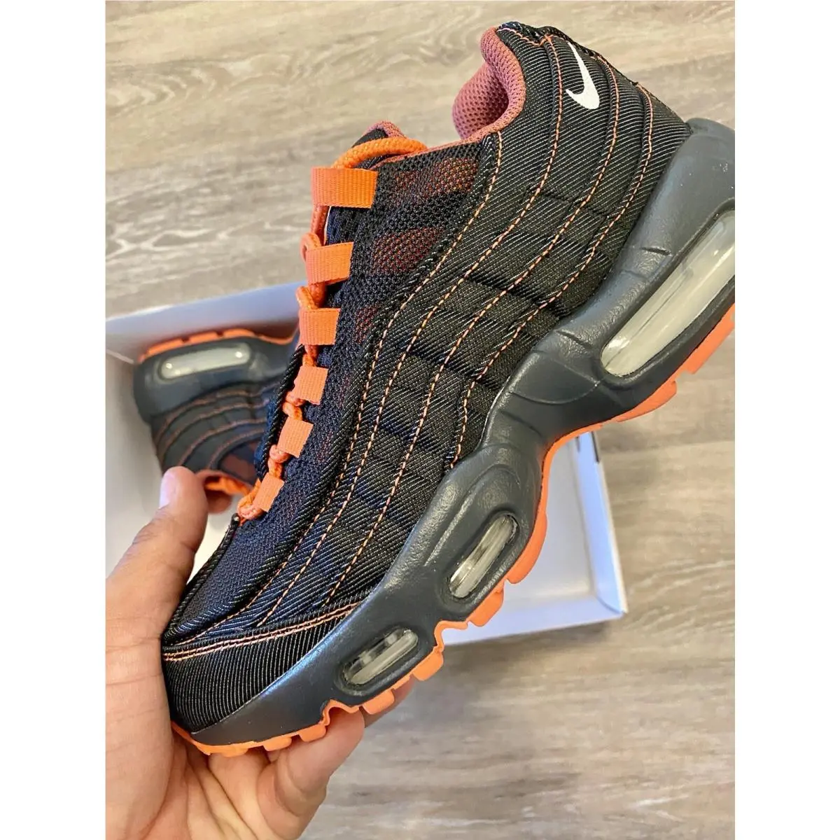 Nike shoes - Nike Air Max  95 - Air Max - DM1181-991 - Black-Orange 2