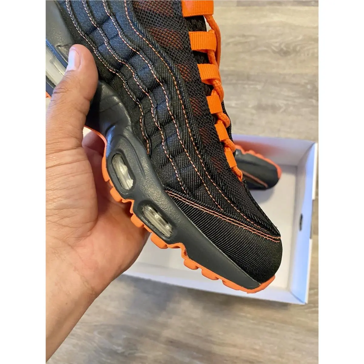 Nike shoes - Nike Air Max  95 - Air Max - DM1181-991 - Black-Orange 7