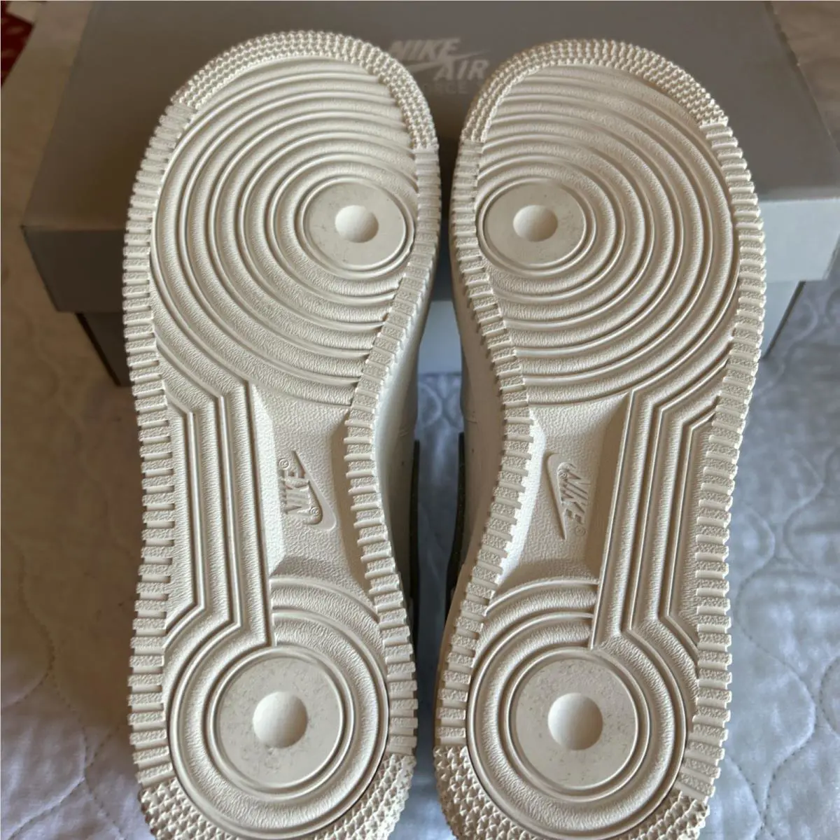 Nike shoes - Nike Air Force 1 - Air Force - DH4407-101 - White, Manufacturer: Summit White/Summit White/Grey Fog/Dusty Sage 5