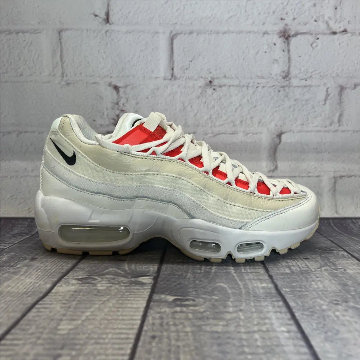 Nike shoes - Nike Air Max 95 - Air Max - DJ6903-100 - Sail/Chile Red/Coconut Milk/Black 0