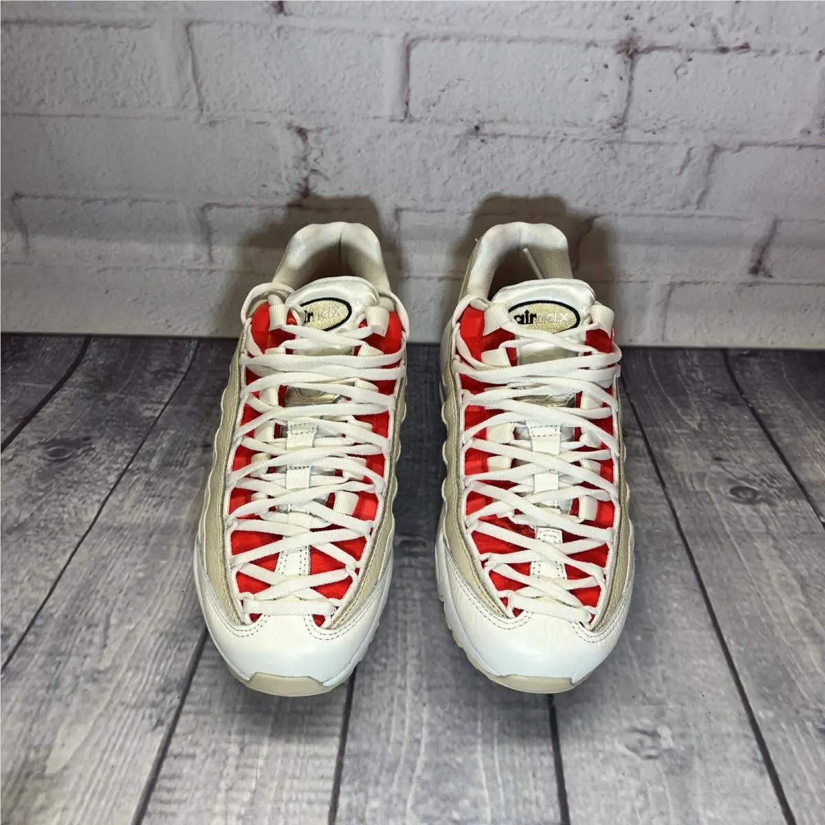 Nike shoes - Nike Air Max 95 - Air Max - DJ6903-100 - Sail/Chile Red/Coconut Milk/Black 2