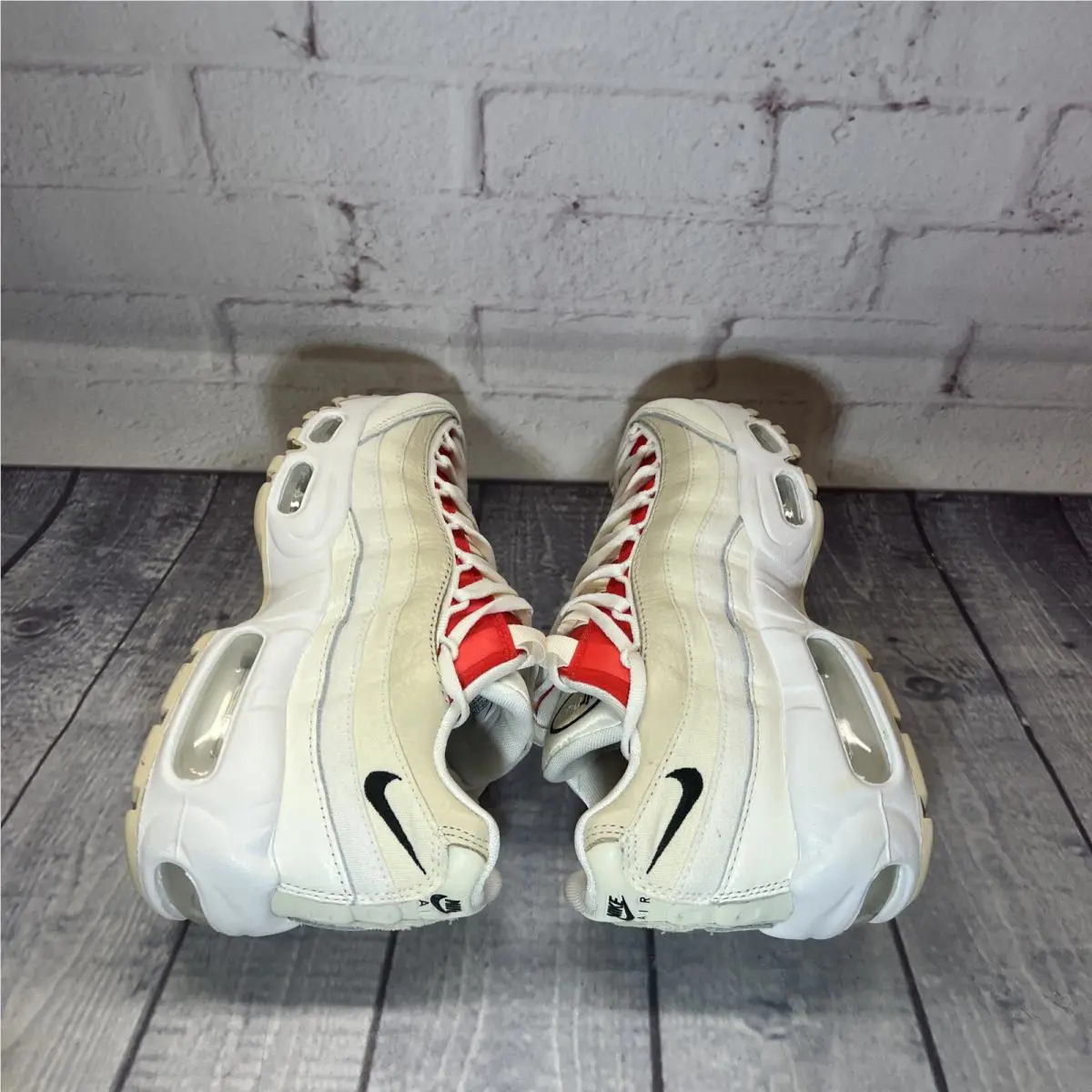 Nike shoes - Nike Air Max 95 - Air Max - DJ6903-100 - Sail/Chile Red/Coconut Milk/Black 5