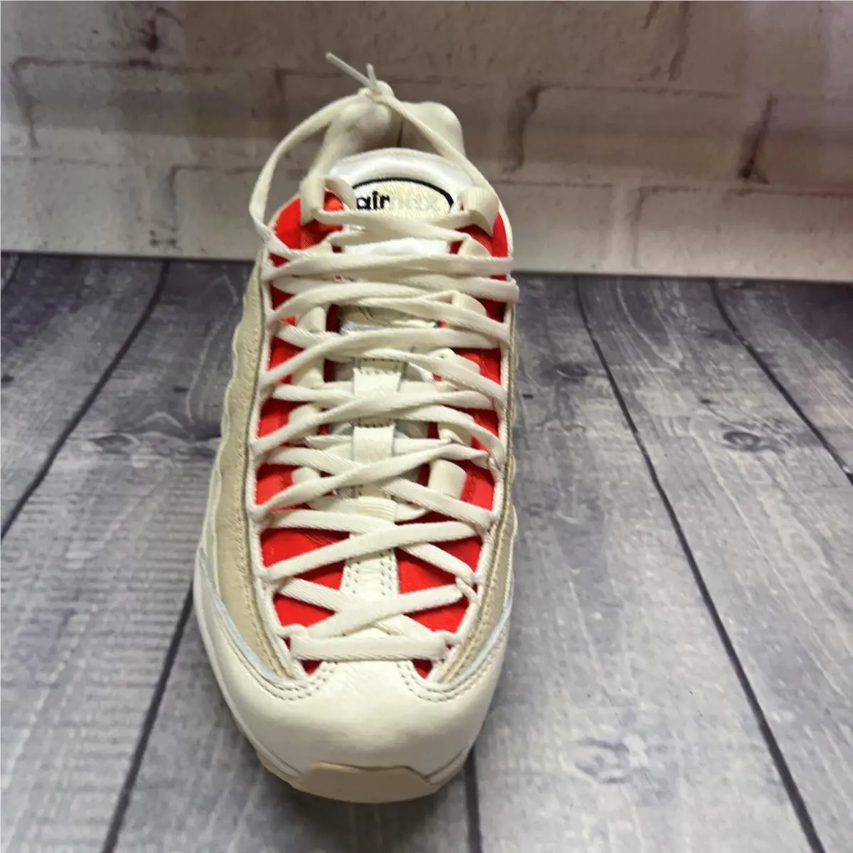 Nike shoes - Nike Air Max 95 - Air Max - DJ6903-100 - Sail/Chile Red/Coconut Milk/Black 7