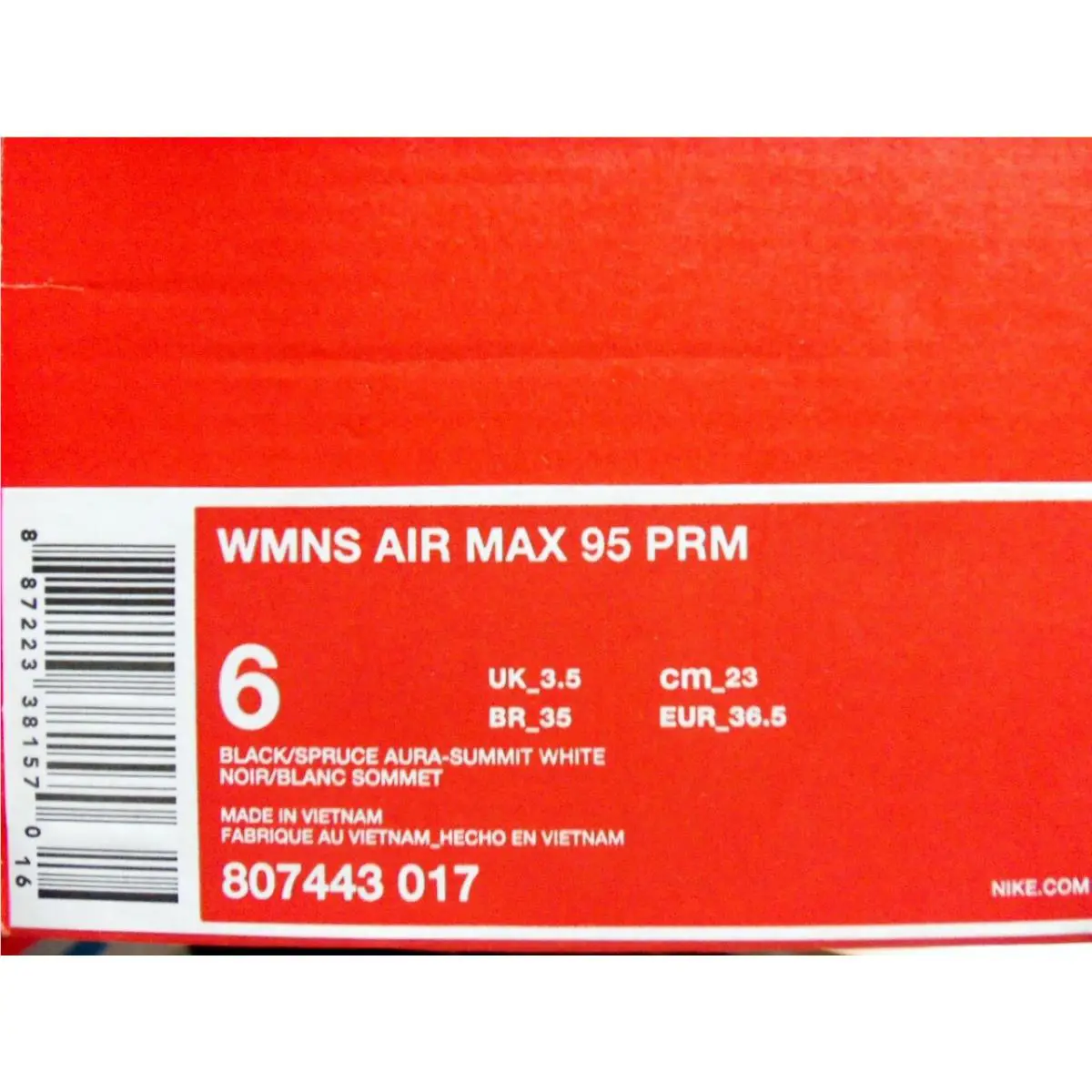 Nike shoes - Nike Air Max 95 - Air Max - Black (UPC: 887223381570) 3