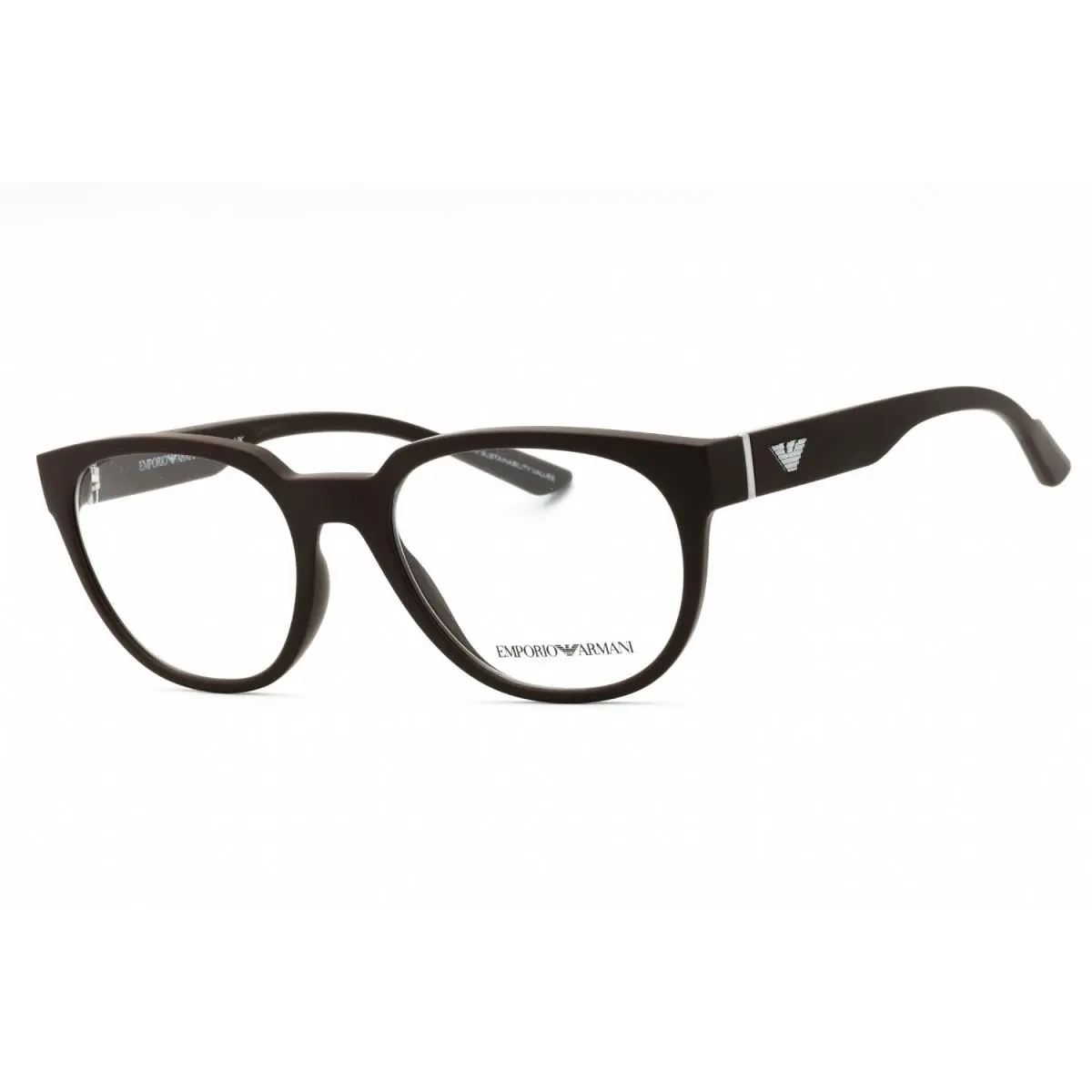 EA3224 5260 Eyeglasses Matte Brown Frame 54mm by Emporio Armani