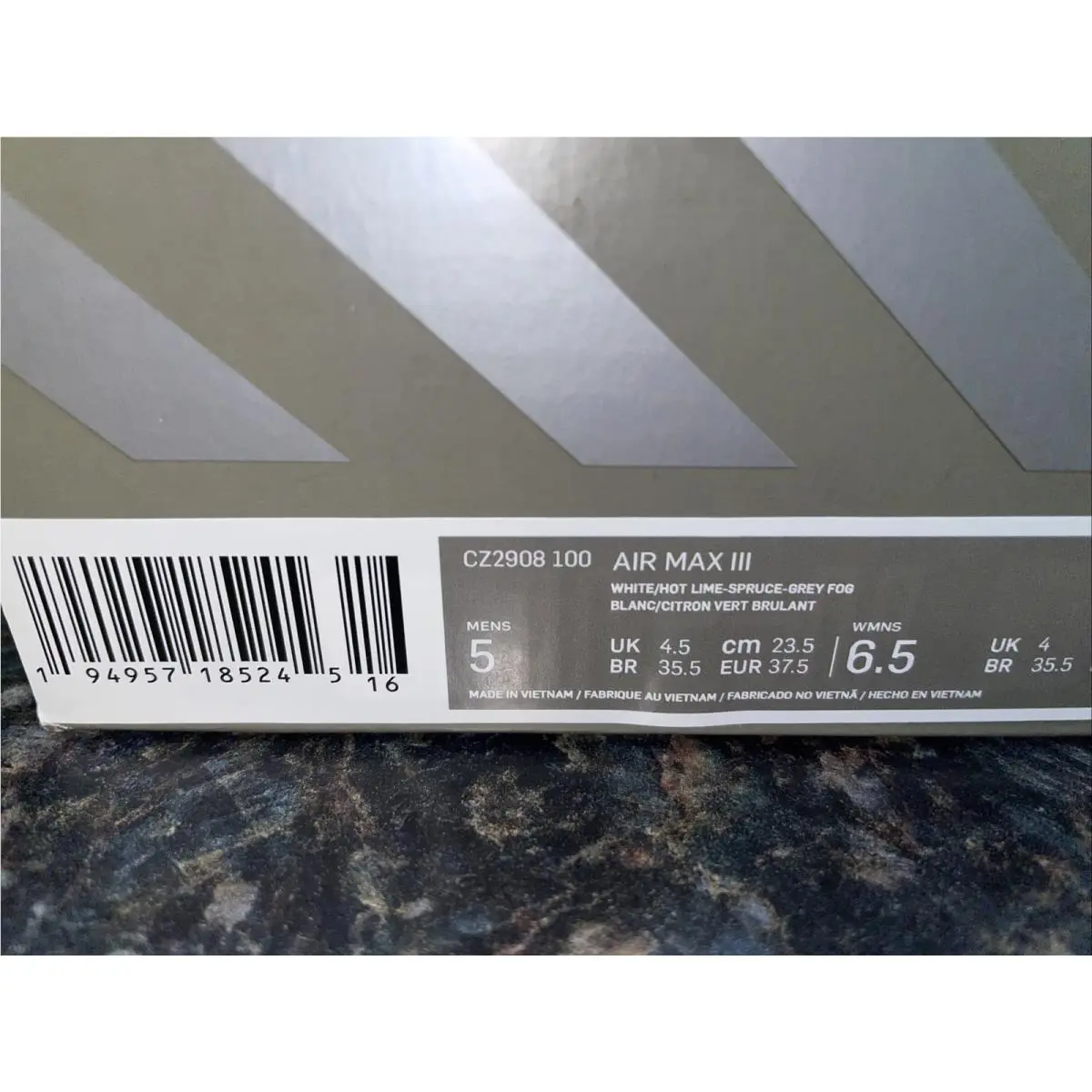 Nike shoes - Nike Air Max 90 - Air Max - CZ2908 100 - Spruce Lime (UPC: 194957185252) 10