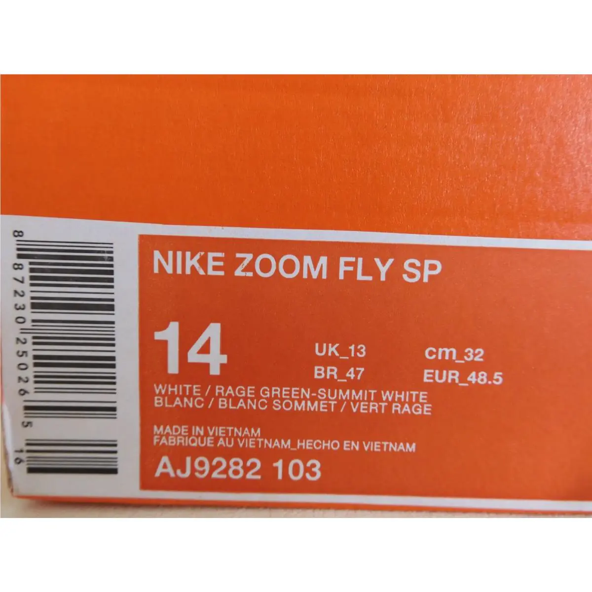 Nike shoes - Nike Zoom Fly SP - Zoom Fly - White (UPC: 887230250265) 4