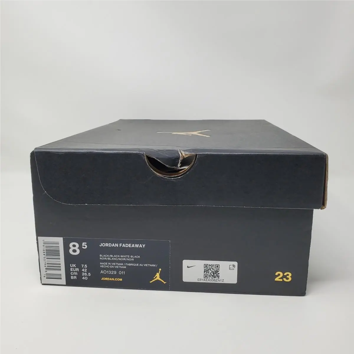 Nike shoes - Air Jordan Fadeaway - Air Fadeaway - AO1329-011 - Black 8