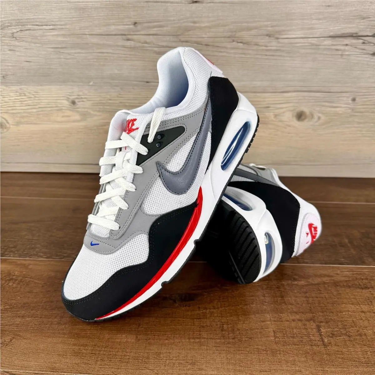 Air Max Correlate Mens Size 10 White Cool Grey Black Old Royal 511416 104 by Nike