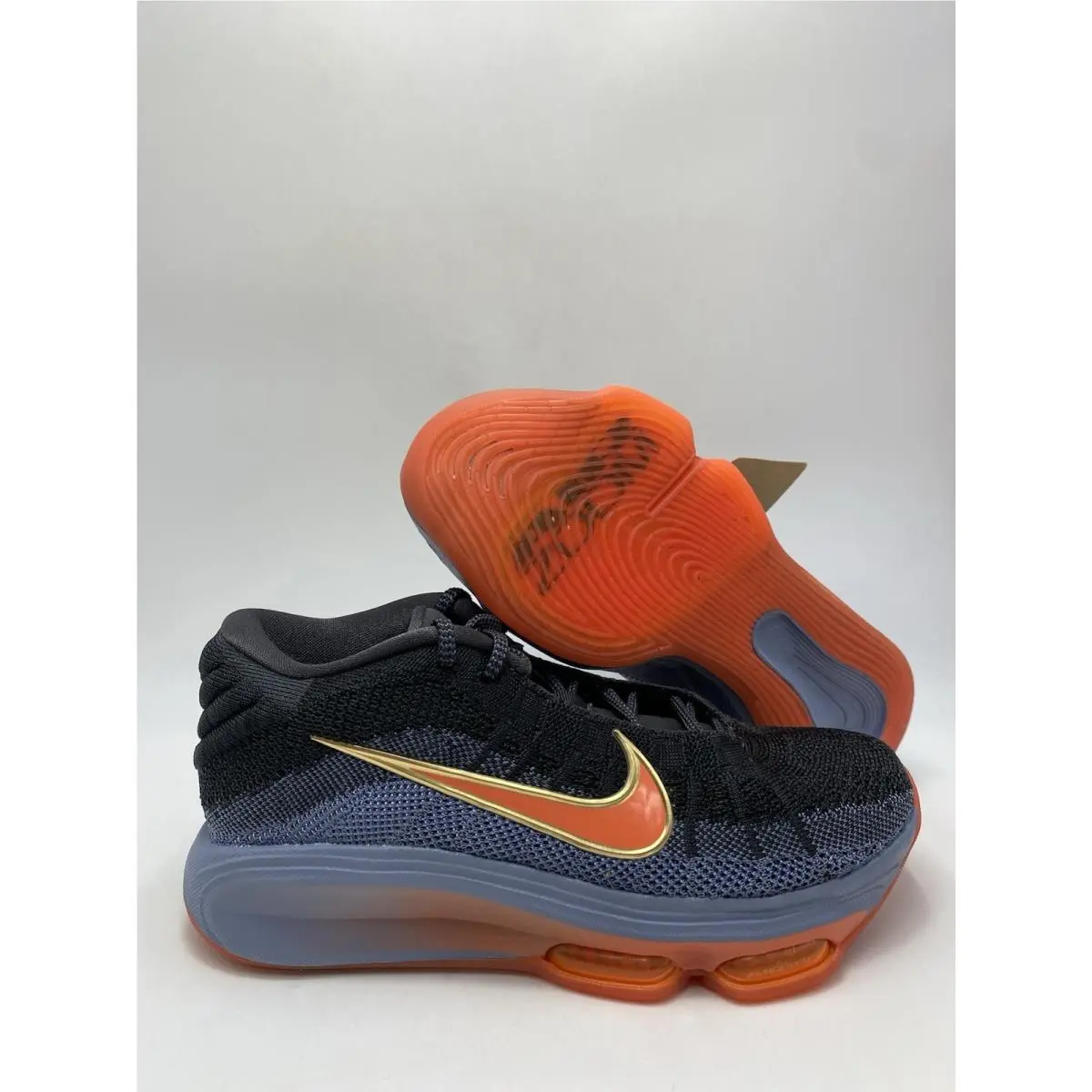 Nike W G.t. Hustle 3 Anthracite Lt Wild Mango FZ2851 001 Wmn`s Sz 10/Mens Sz 8.5