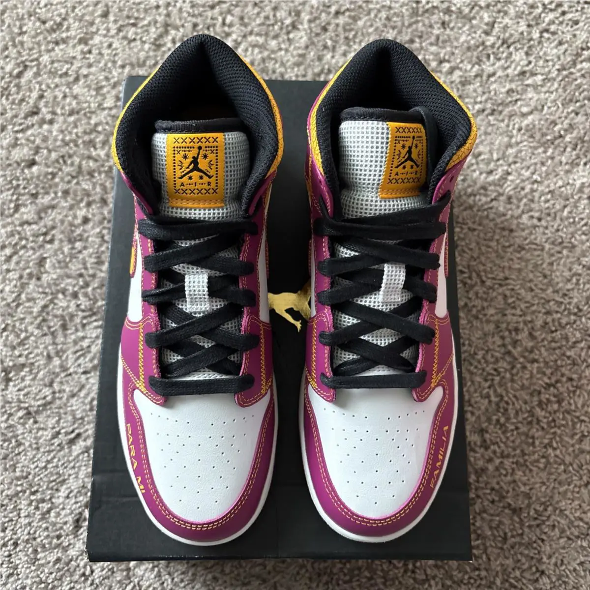 Nike shoes - Air Jordan 1 Mid - Air Mid - DC0500-100 - Multicolor 1