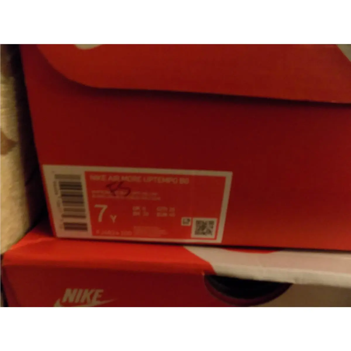 Nike shoes - Nike Air More Uptempo GS - White teal yellow orange green 4