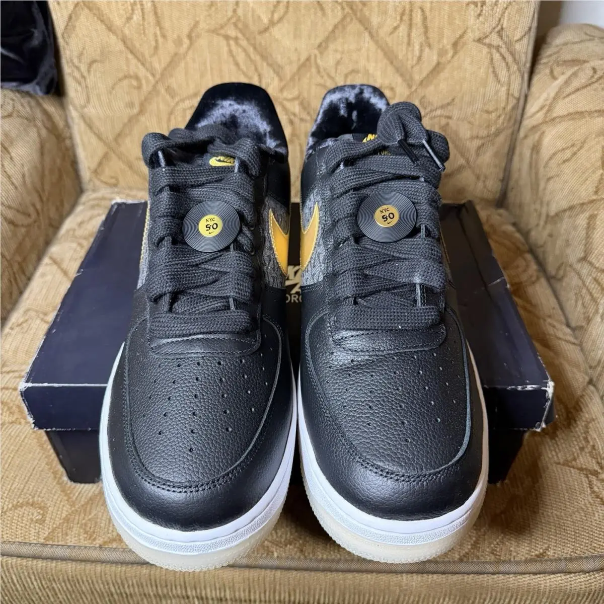Nike shoes - Nike Air Force 1 `07 - FN6835-010 - Black (UPC: 196609330256) 2