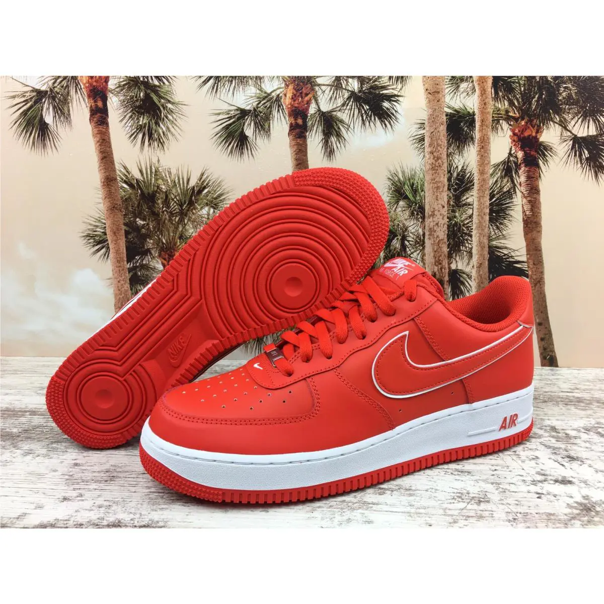 Nike shoes - Nike Air Force 1 `07 - DV0788 600 - Red 5