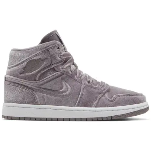 Nike Wmns Air Jordan 1 Mid Purple Velvet Purple DQ8397-500 Women`s Size 12 - Purple