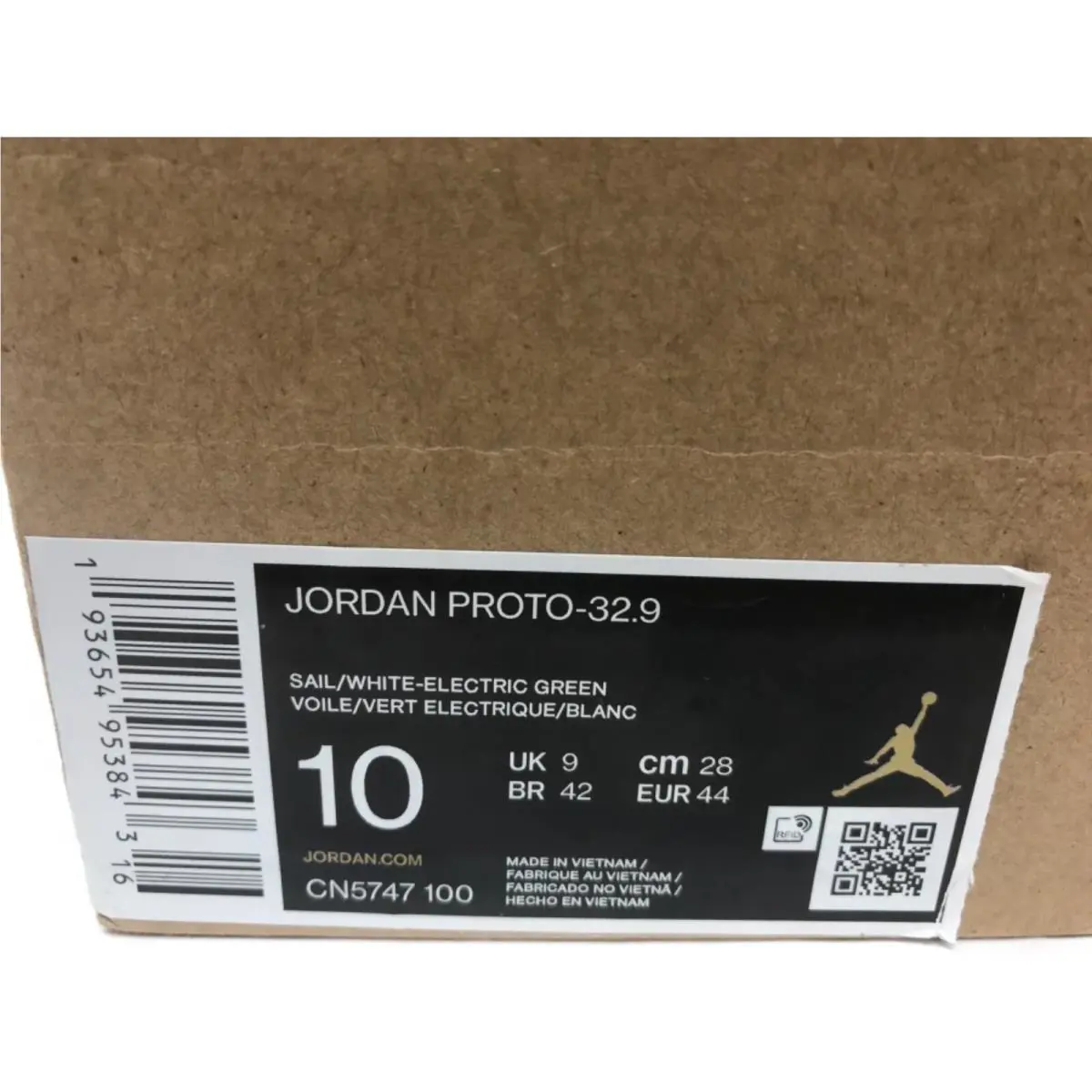 Nike shoes - Jordan Proto - Proto - CN5747-100 - White (UPC: 193654953843) 3