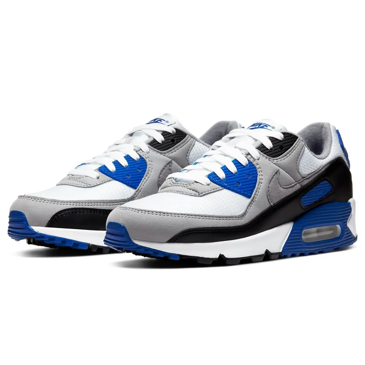 Nike shoes - Nike Air Max 90 - Air Max - CD0881-102 - White/Particle Grey/Hyper Royal/Black (UPC: 193154396928) 0