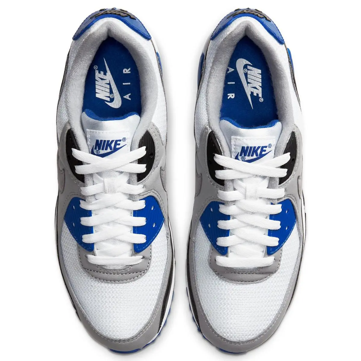 Nike shoes - Nike Air Max 90 - Air Max - CD0881-102 - White/Particle Grey/Hyper Royal/Black (UPC: 193154396928) 1