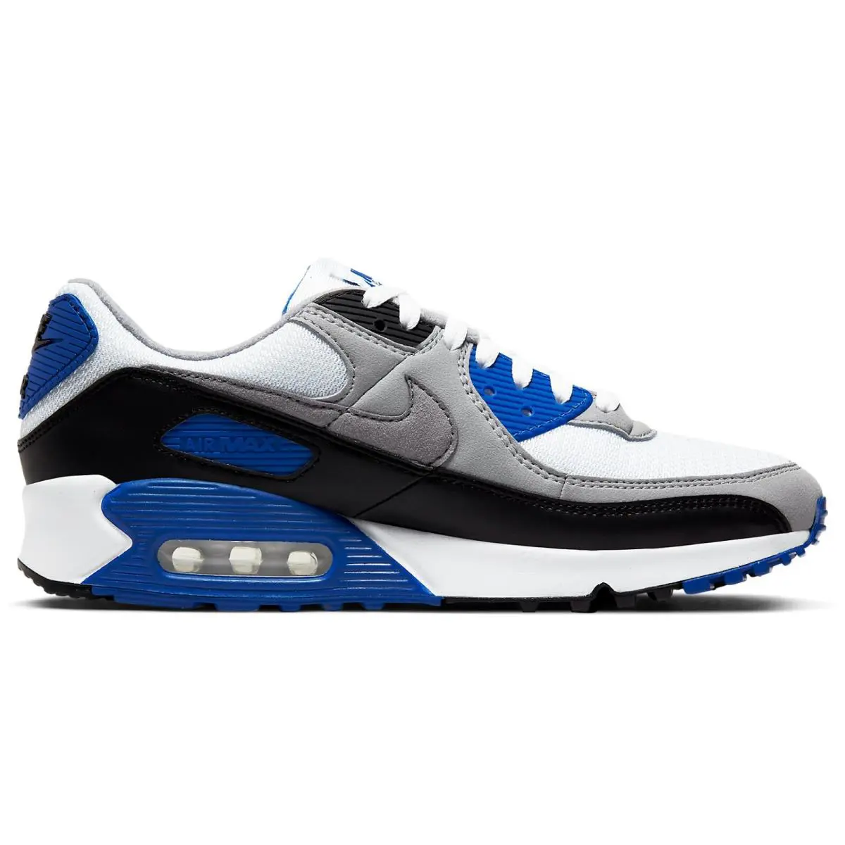 Nike shoes - Nike Air Max 90 - Air Max - CD0881-102 - White/Particle Grey/Hyper Royal/Black (UPC: 193154396928) 5