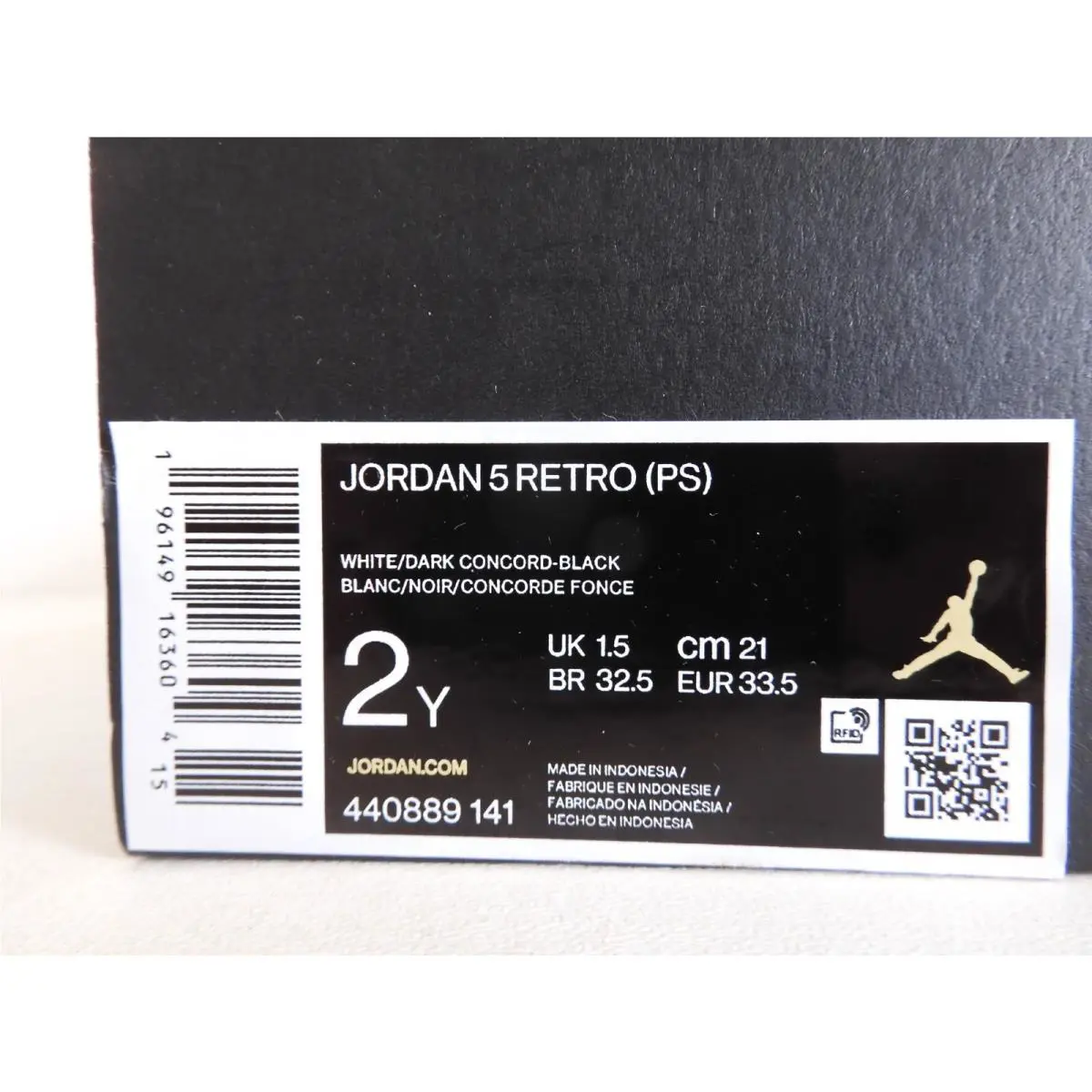 Nike shoes - JORDAN 5 - White (UPC: 196149163604) 3